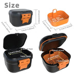 ARGOMAX Leak Proof Denture Bath Cup, Portable Soaking Denture Box, Denture Bath - Image 2