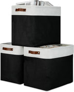 DULLEMELO Fabric Storage Baskets 3 Pack by DULLEMELO