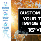 custom signs personalized, Aluminum Weatherproof Metal Sign, hazard sign - Image 4