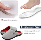 RockDove Women's Original Two-Tone Memory Foam Slipper - Image 4