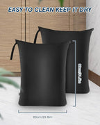 OTraki 2Pcs Large Laundry Bags 24x32 inch Wet Dry Bag Reusable Waterproof bag - Image 2