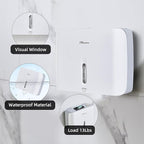 Paper Towel Dispenser Wall Mount Commercial Pack of 3 White Holder Fits - Image 4
