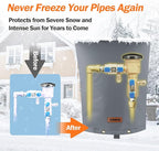 TOHONFOO Backflow Preventer Pipe Insulation Cover - Image 3