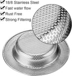 Kitchen Sink Strainer, 4.5" Diameter, Stainless Steel, Rust Free and Dishwasher - Image 4