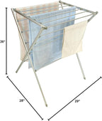 TOTES BABIES Premium Aluminum Foldable Laundry Rack - Image 3