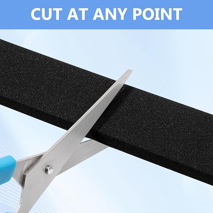 Weather Stripping Door Seal Strip- 2 Inch X 1/2 Inch X 10Feet, Strong Adhesive - Image 4