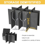 homyfort Wine Glass Storage Box, China Storage Containers - Image 6
