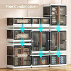 HAIXIN Closet Organizers and Storage, Collapsible Clothing Storage - Image 3