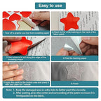 J.CARP 2Pcs Linen Repair Patches, Large Self-Adhesive Fabric Patch - Image 6