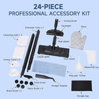 Steam Cleaner with 24-Piece Attachments, Upholstery, Oven Grease, 1.5L Tank - Image 6