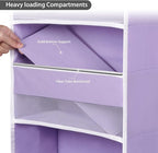 Univivi 5-Shelf Fabric Door Storage Over Door Hanging Organizer - Image 5