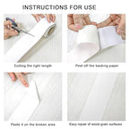 BOMEI PACK Wood Grain Repair Tape, Self Adhesive Repair Patch - Image 5