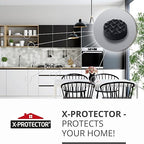 X-Protector Cabinet Door Bumpers 100 PCS Small Black Rubber Pads 3/8' - Image 6