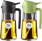 YARRAMATE Olive Oil Dispenser, 2 in 1 Oil Sprayer by YARRAMATE