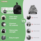 45-50 Gallon Black Trash Bags 120 Count - Image 2