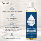 Puracy Body Wash, Natural Body Wash, 98.6% Pure Plant Ingredients, Moisturizing - Image 2