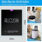 Trash Bags 15 Gallon Tall Kitchen Drawstring Garbage Bags, Fit 13-15 Gal Bins - Image 5