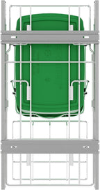 Rev-A-Shelf Pullout Trash Can for Kitchen Cabinets 35 Qt Garbage Waste - Image 8