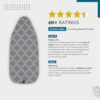 Encasa XO Ironing Board Covers Drawstring Tightening - Image 5