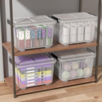 Zopnny 50 Quart 4 Pack Plastic Storage Container - Image 6