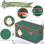 Christmas Ornament Storage Box Christmas Ornament Storage 128 Ornaments Slots - Image 4
