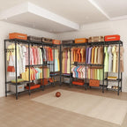 Extra Large Garment Rack Heavy Duty Metal Clothes Rack - Image 2
