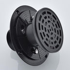 RANDOM Round Shower Drain Kit Matte Black - Image 5