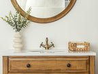 StorageWorks Water Hyacinth Baskets, Small Wicker Baskets - Image 3