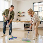 Floor Scrub Brush with Long Handle: 3 in 1 Heavy-Duty Floor Scrubber Brush with - Image 7