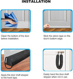 QUOLIX Triangle Under-Door Draft Stopper, Weighted Weather Stripping - Image 3