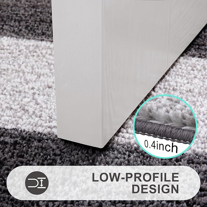Kitinjoy Indoor Outdoor Door Mat, 24x16 Non-Slip Absorbent Dirt Trapper - Image 4