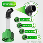 AC Drain Line Cleaner Adapter Evacuates & Unclog AC Drain Line - Image 3