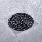 RANDOM Round Shower Drain Kit Matte Black - Image 8