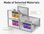 Kuject X-Large Shoe Storage Boxes Organizers Clear Plastic Stackable 12 Pack - Image 7