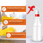 Eccliy 12 Pcs 16 Oz Plastic Spray Bottle, Adjustable Empty Reusable Sprayer - Image 3