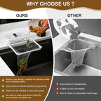 Kitchen Sink Drain Strainer Basket Holder - Image 7