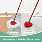 Mop Heads Replacements for Ocedar, Spin Microfiber Mop Replace Head for O-Cedar - Image 7