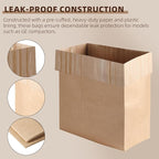 Calvana Super Strong Compactor Bags, Heavy-Duty Kitchen Paper Trash Bags - Image 4