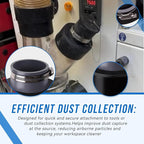 2.5'' Dust Collection Ports Port Compatible - Image 4