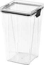 Food Storage Containers 4pack Plastic BPA Free shatterproof Freezeable - Image 8
