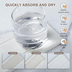 Set of 6 Water Absorbing Stone Tray - Image 2