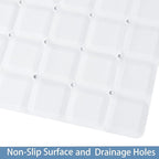 Foldable Silicone Bathtub Mat: Jumbo Size Heavy Duty Safety Bath Mat - Image 3