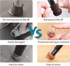 24 PCS Extra Small Silicone Chair Leg Floor Protectors - Image 4