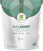 Grab Green 3-in-1 Laundry Detergent Pods, Vetiver Scent, Plant and Mineral Based by GrabGreen