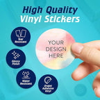 100 Custom Vinyl Stickers - Image 3