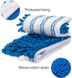 4 Pack Chenille Mop Heads Replacements Compatible - Image 6