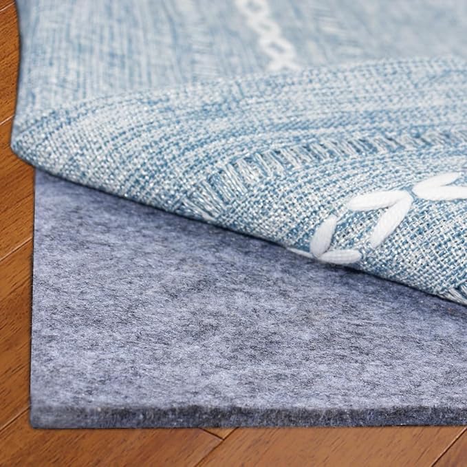 Extra Large Area Rug Cushioned Pad, 5x7 Ft Thick Felt Pad by TUOTPE