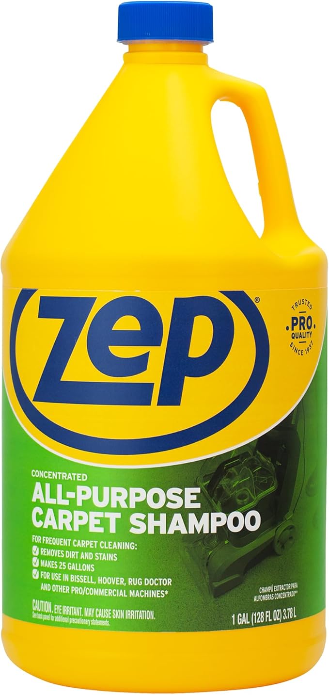 ZEP All-Purpose Carpet Shampoo Concentrate 128 ounce ZUCEC128 - Image 2