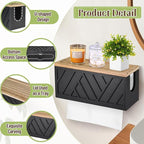 Set of 2 Paper Towel Dispenser Wall Mount, Paper Towel Holder Wall Mounted - Image 8