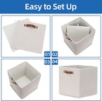 Temary Fabric Storage Cubes Storage Bins - Image 7
